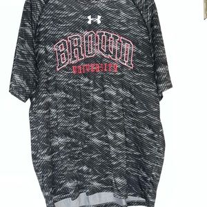 Under Armour men’s XL dark gray/light gray Brown University dri-fit t-shirt